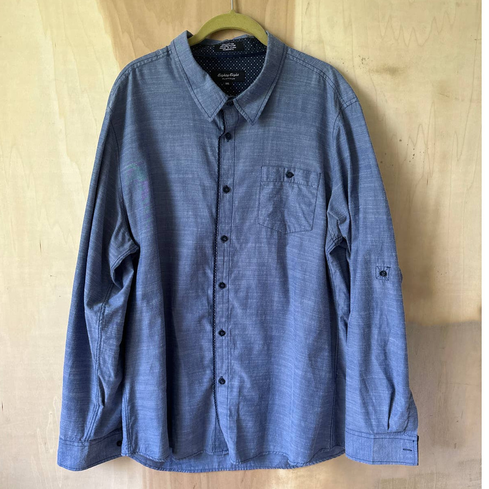 Eighty‎ Eight Shirt Men's XXL Button Up